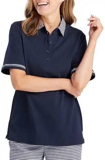 Myer Black pepper cheney short sleeve polo offer