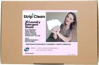 healthylife Strip clean laundry sheets floral 60 loads offer