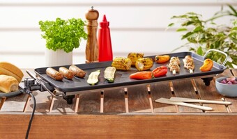 Saba teppanyaki grill 2-in-1