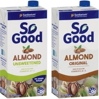 IGA Sanitarium so good long life almond milk 1 litre selected varieties offer