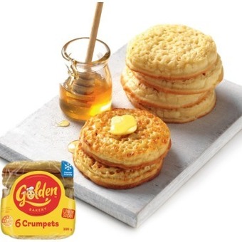 IGA Golden crumpet rounds 6 pack selected varieties offer
