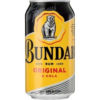 IGA Bundaberg rum 4.6% varieties 10 pack offer