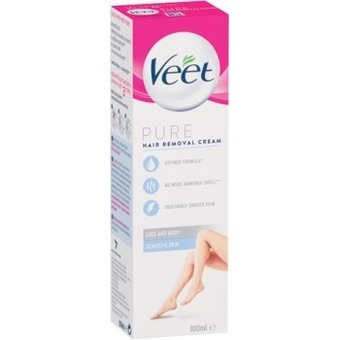 IGA Veet sensitive or normal hair removal cream 100ml offer