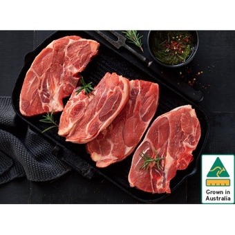 IGA Australian lamb forequarter chops offer