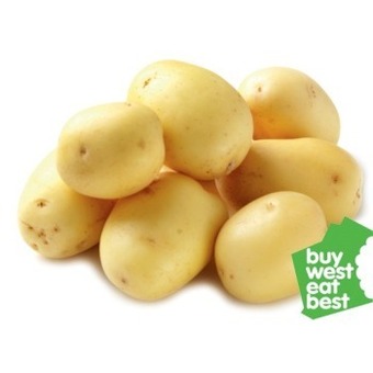 IGA Washed white potatoes offer