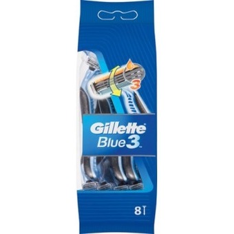 IGA Gillette blue 3 disposable razors 8 pack offer