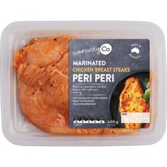 IGA Community co chicken breast peri peri 400g offer