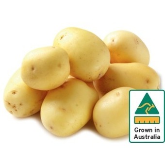 IGA Australian pre-packed white potatoes 2.5kg pack offer