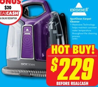 The Good Guys SpotClean Carpet Cleaner offer