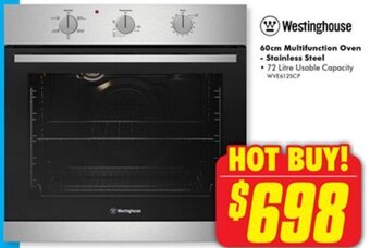60cm Multifunction Oven - Stainless Steel