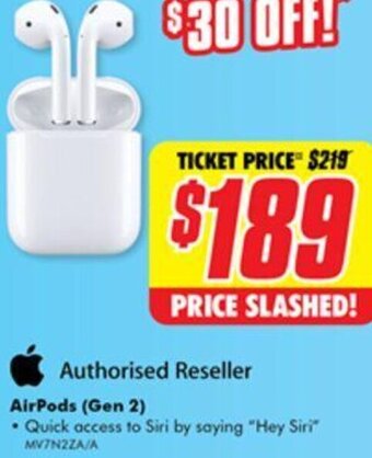 The Good Guys AirPods (Gen2) offer