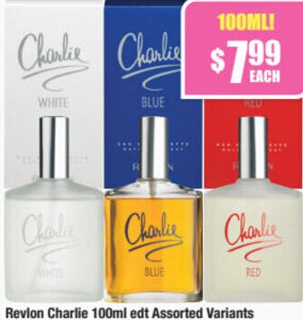 Chemist Warehouse Revlon Charlie 100ml offer