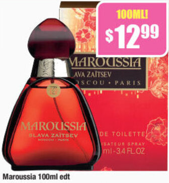 Chemist Warehouse Maroussia 100ml offer