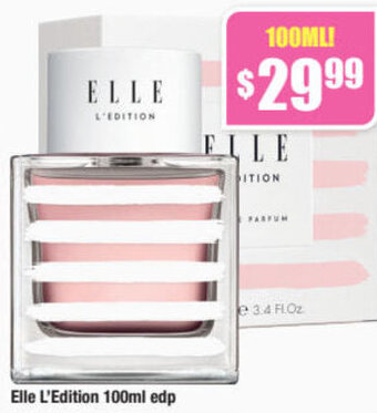 Chemist Warehouse Elle L'Edition 100ml offer