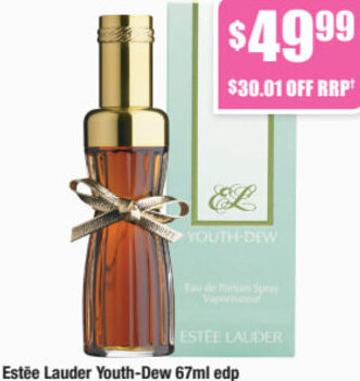 Chemist Warehouse Estëe Lauder Youth-Dew 67ml offer