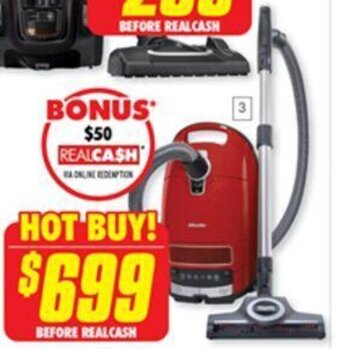 The Good Guys Complete C3 Cat & Dog Bagged Vacuum - Red offer