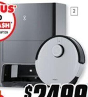 The Good Guys Deebot X1 Omni Robotic Vacuum offer