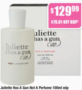 Chemist Warehouse Juliette Has a Gun Not A Perfume 100,l offer