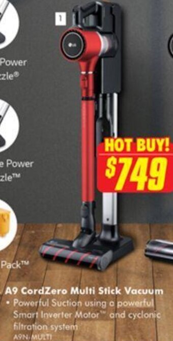 A9 CordZero Multi Stick Vacuum