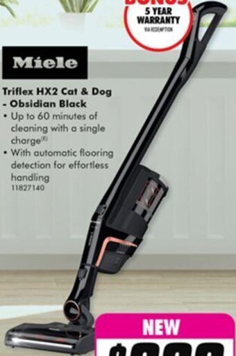 The Good Guys Triflex HX2 Cat & Dog - Obsidian Black offer