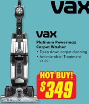 The Good Guys Platinum Powermax Carpet Washer offer