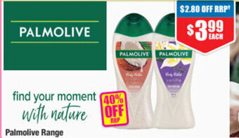 Chemist Warehouse Palmolive Range offer