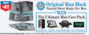 Fuss Free Naturals Man Mask Range