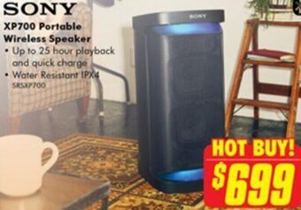 The Good Guys XP700 Portable Wireless Speaker offer