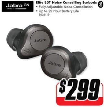 The Good Guys Elite 85T Noise Cancelling Earbuds offer
