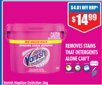 Vanish NapiSan OxiAction 3kg