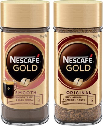 Nescafé gold instant coffee 90-100g selected varieties offer at IGA