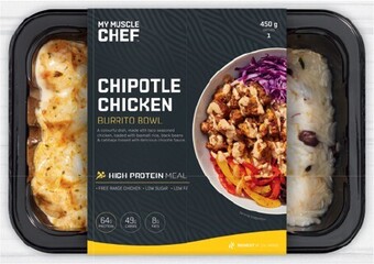 IGA My muscle chef high protein meals 300-450g selected varieties offer