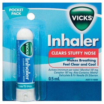 IGA Vicks pocket pack inhaler 0.5ml** offer