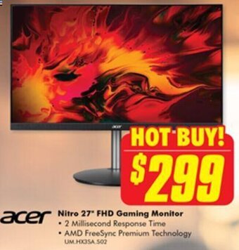 The Good Guys Nitro 27" FHD Gaming Monitor offer