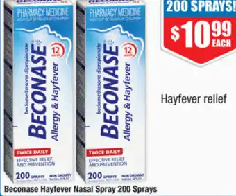 Chemist Warehouse Beconase Hayfever Nasal Spray 200 Sprays offer