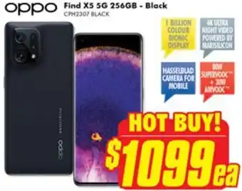 The Good Guys Oppo Find X5 5G 256GB - Black offer