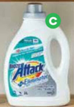 Woolworths Biozet Attack Plus Laundry Liquid 2 Litre offer