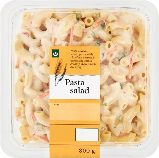 Woolworths pre packed pasta salad 800g from the deli offer at Woolworths
