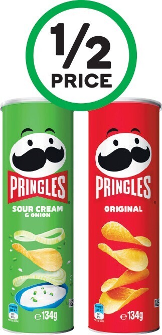 Woolworths Pringles 134g offer