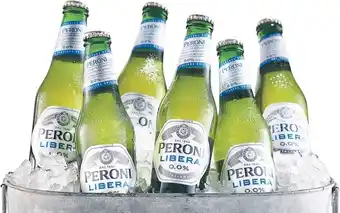Woolworths Peroni libera 0.0% bottles 330ml pk 6 offer