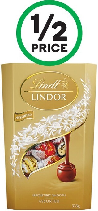 Woolworths Lindt cornet 327-333g offer