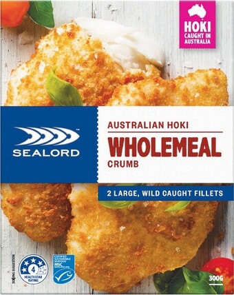 Woolworths Sealord australian hoki fillets 280-300g offer