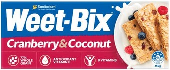 Woolworths Sanitarium weet-bix blends 450-575g offer