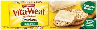 Woolworths Arnott’s vita-weat crackers 130-140g offer