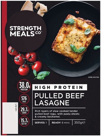 Woolworths Strength meals co frozen meals 350g offer