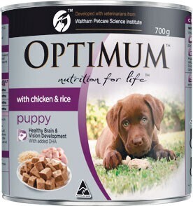 Woolworths Optimum wet dog food 700g offer