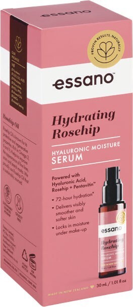 Woolworths Essano hydrating rosehip hyaluronic serum 30ml offer