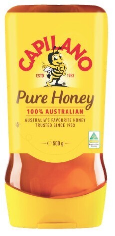Coles Capilano upside down honey 500g offer