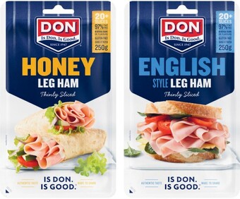 Coles Don sliced meats 170g-250g offer