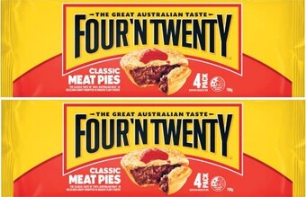 Four‘n twenty traditional meat pies 4 pack 700g